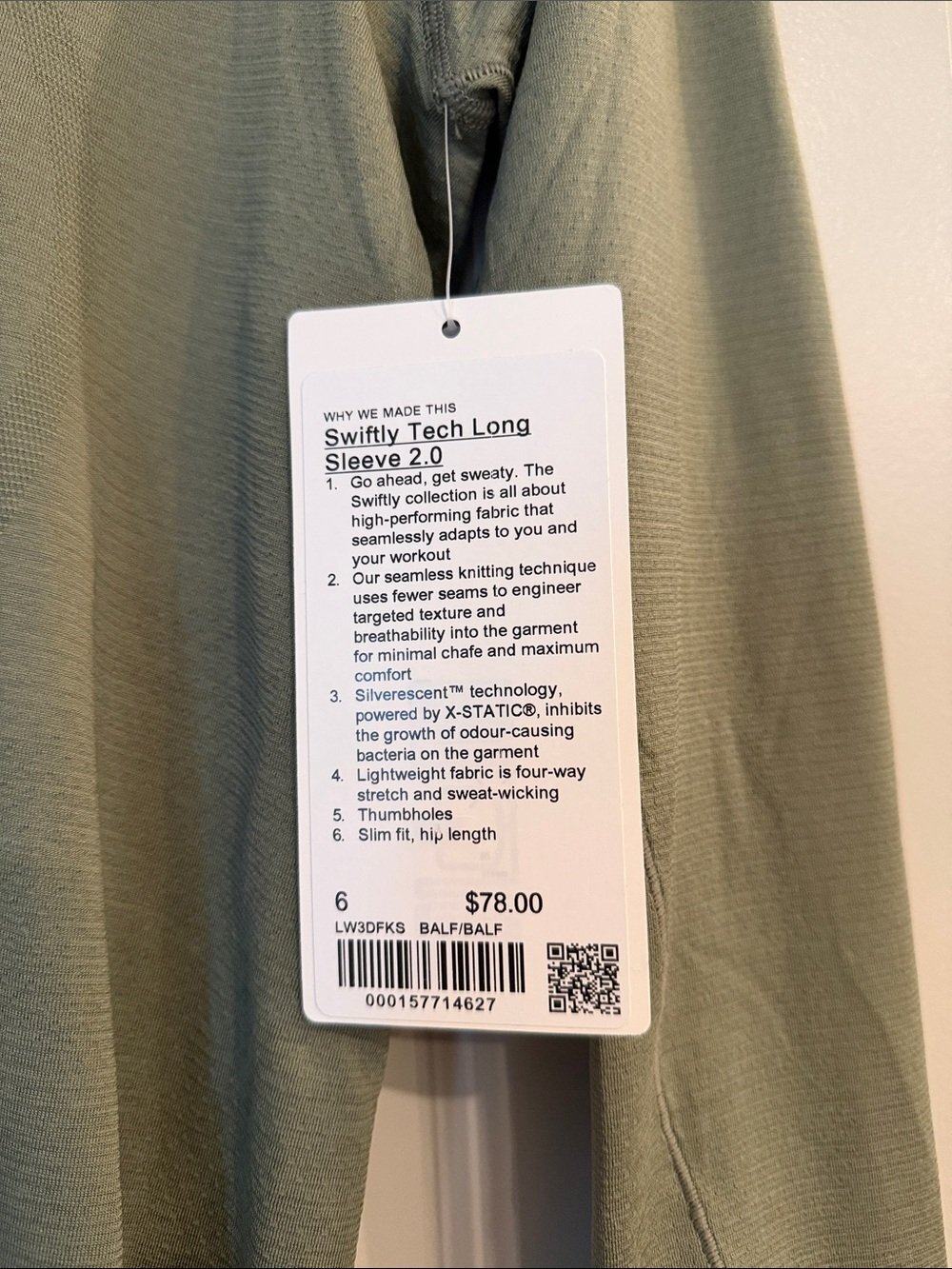 lululemon swiftly tech long - Picture 2 of 3
